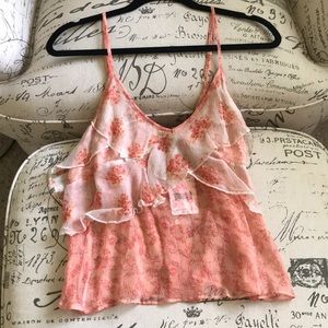 Free People Ruffle Top